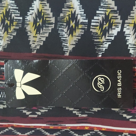 Iris Los Angeles NWT Greek Black Jacket Large - Picture 3 of 5